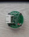 PRZYCISK VEGA VENUS XL "2" Z BRAILLEM, MATOWY, PODŚWIETLENIE CZERWONE, WAGO - obrazek 4