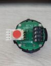 PRZYCISK SCHAEFER RT42 IX LED "2" Z BRAILLEM, MATOWY, PODŚWIETLENIE CZERWONE - obrazek 4