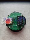 PRZYCISK SCHAEFER RT42 VIII LED "2" Z BRAILLEM, MATOWY, PODŚWIETLENIE CZERWONE - obrazek 4