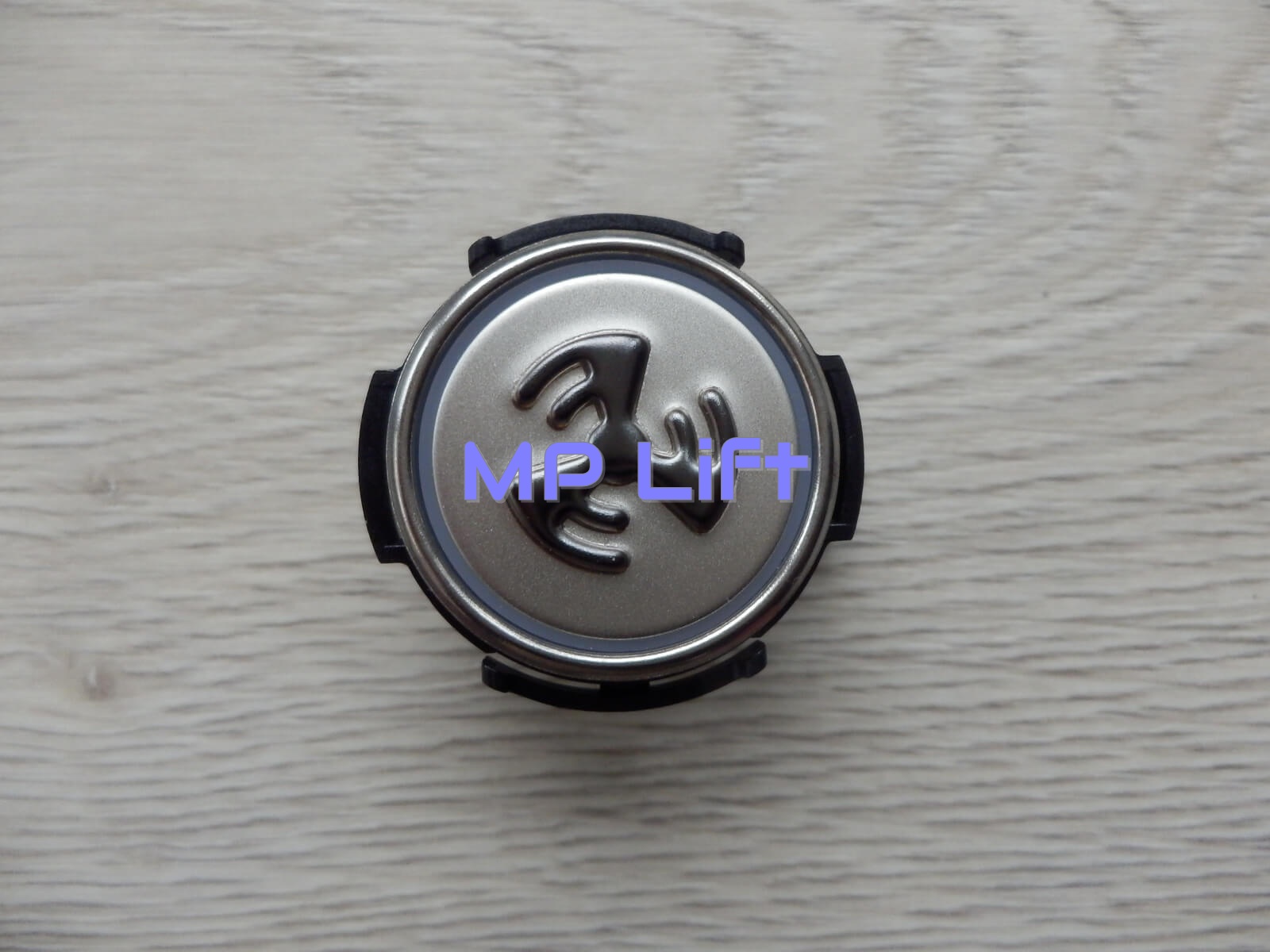 RZYCISK SCHAEFER RT42 VIII LED "WENTYLATOR" Z BRAILLEM, MATOWY, PODŚWIETLENIE CZERWONE