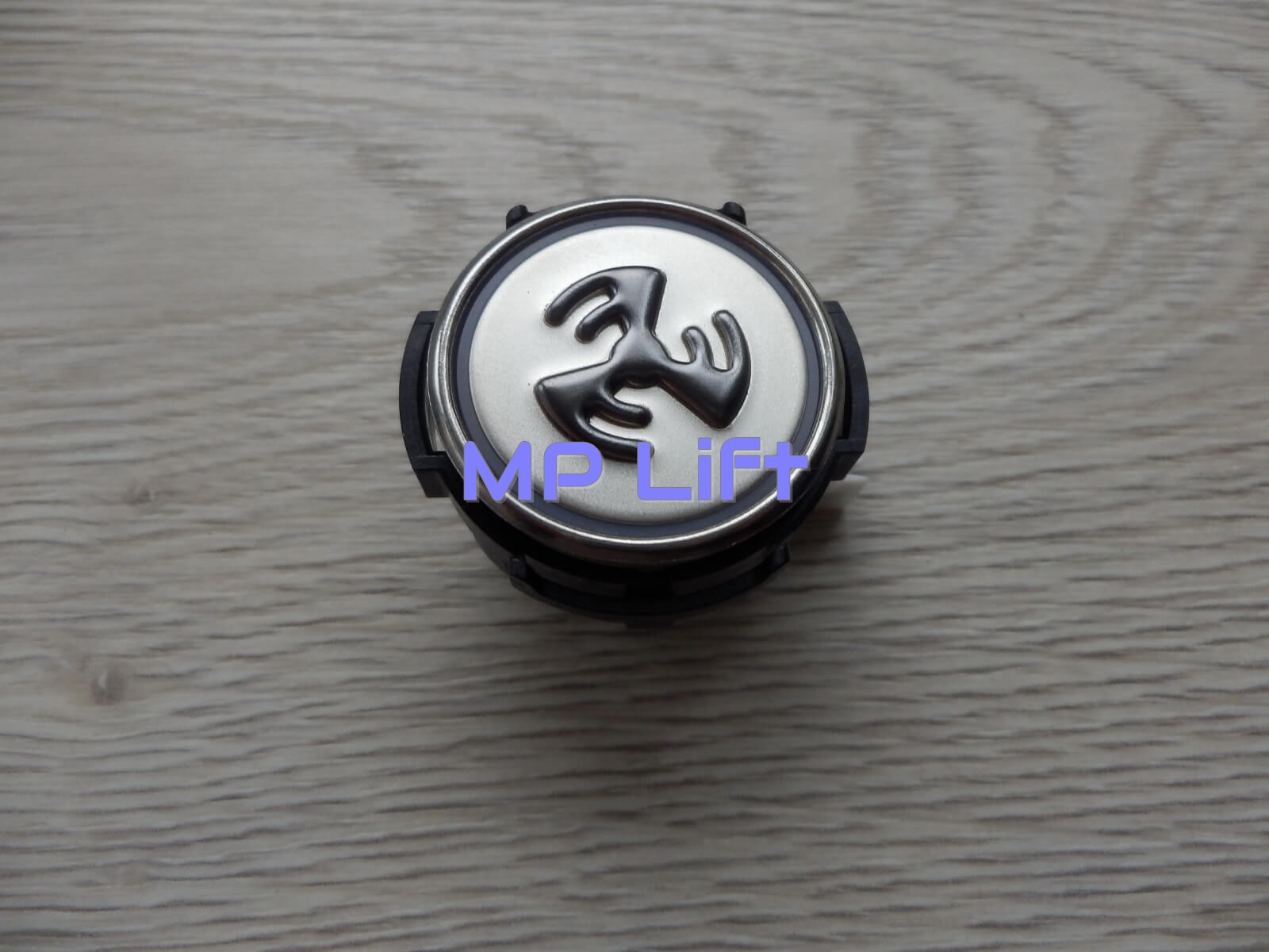 PRZYCISK SCHAEFER RT42 VIII LED "WENTYLATOR" Z BRAILLEM, MATOWY, PODŚWIETLENIE NIEBIESKIE - obrazek 4